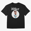 football POINT Oversized T-Shirt Celebrate Fan Culture around FIFA World Cup 2026 USA Canada Mexico Spirit, Celebrating Argentina, France and Brazil, Messi, CR7 and Mbappe, Classic Soccer Heritage, Championship Pressure, Fan Loyalty and
