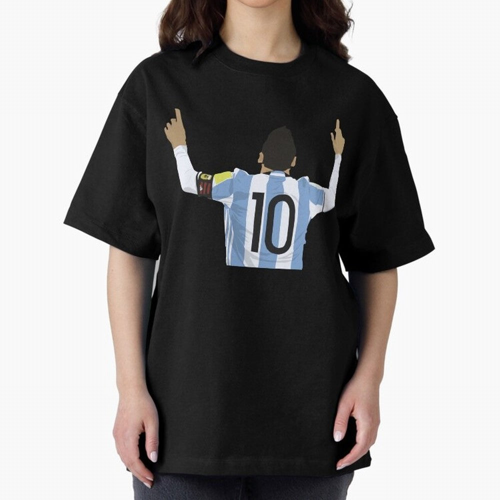 Leo- M10 Essential T-Shirt Live the Energy of Global Football Passion for FIFA World Cup 2026 USA Canada Mexico, Built around CR7, Germany, Champion Mindset, Group Stage Buzz, Knockout Tension and Passionate Fan Culture; Great for Supporters Who