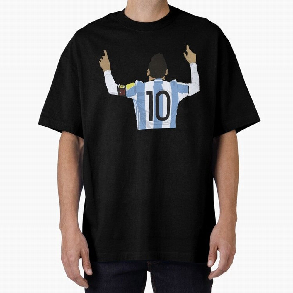 Leo- M10 Essential T-Shirt Live the Energy of Global Football Passion for FIFA World Cup 2026 USA Canada Mexico, Built around CR7, Germany, Champion Mindset, Group Stage Buzz, Knockout Tension and Passionate Fan Culture; Great for Supporters Who