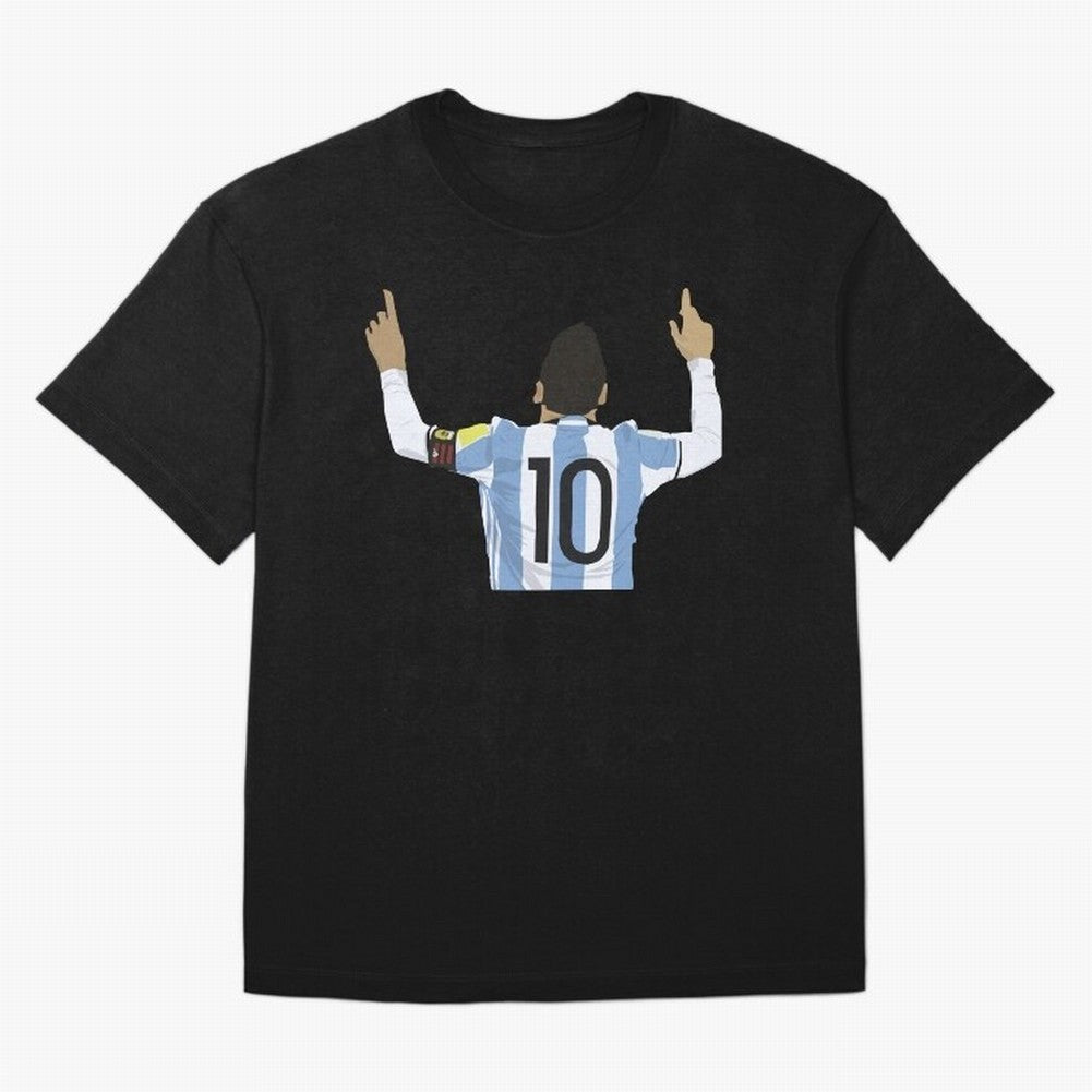 Leo- M10 Essential T-Shirt Live the Energy of Global Football Passion for FIFA World Cup 2026 USA Canada Mexico, Built around CR7, Germany, Champion Mindset, Group Stage Buzz, Knockout Tension and Passionate Fan Culture; Great for Supporters Who