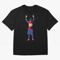 Lionel Messi Tribute To Dm Perfect Gift For You And Friends #v98 Classic T-Shirt Showcase Match Day Hype around FIFA World Cup 2026 Group Stage, Cristiano Ronaldo, Haaland and CR7, Argentina, France and Brazil, Game Day Rituals, Football Legends,