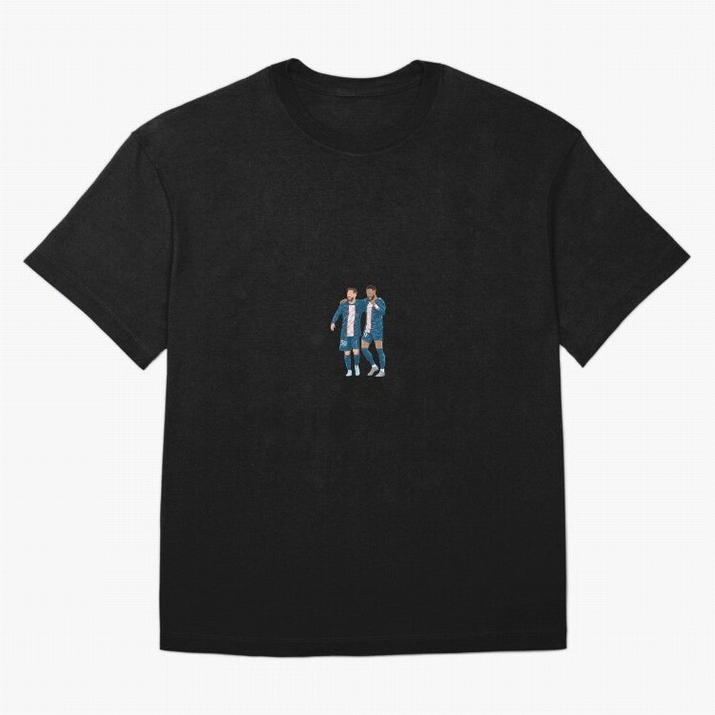 Lionel Messi and Neymar JR Minimalist Classic T-Shirt Create Match Day Hype around FIFA World Cup 2026 USA Canada Mexico, CR7, England, Supporter Pride, Iconic Celebrations, Legendary Names and Global Match Day Energy; Great for Supporters Who Love
