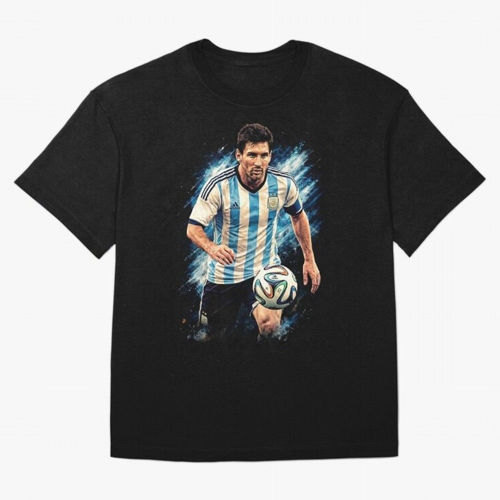 Messi Football Legend Pride Classic T-Shirt Celebrate Unforgettable Nights in FIFA World Cup 2026 Spirit, Filled with Argentina, France and Brazil, Mbappe, Global Supporter Spirit, Legendary Goals, National Colors and Tournament Celebration; Made