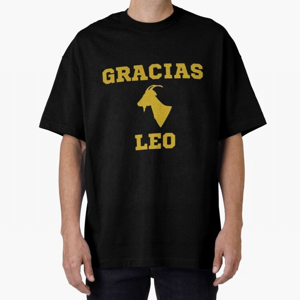 Gracias Leo| Perfect Gift For you and friends Classic T-Shirt Celebrate the Biggest Stage of FIFA World Cup 2026 USA Canada Mexico for Fans of Cristiano Ronaldo and France and Portugal, Bringing Worldwide Fan Energy, Dramatic Goals, Stadium Lights