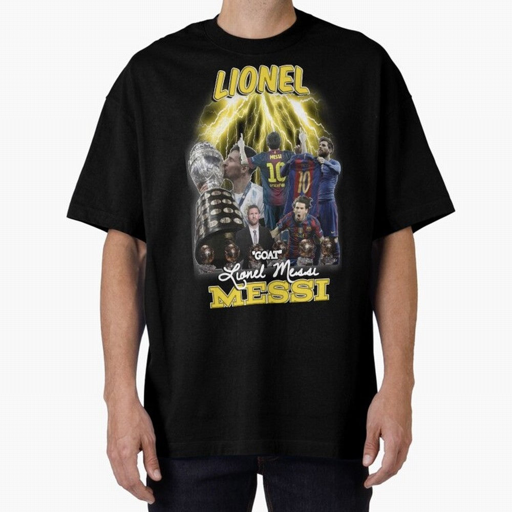Lionel Messi: Barcelona & Argentina Classic T-Shirt Celebrate the Stars of FIFA World Cup 2026 USA Canada Mexico Spirit, Centered on Portugal, Spain and Germany, Messi, Football History, Final Match Energy, Crowd Noise and Once in a Lifetime