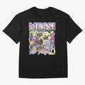 Lionel Messi Graphic Design Classic T-Shirt Celebrate Unforgettable Nights in FIFA World Cup 2026 Spirit, Celebrating England, Haaland, Game Day Rituals, Football Legends, Country Pride and the Road to the Final; Great for Watch Parties, Sports