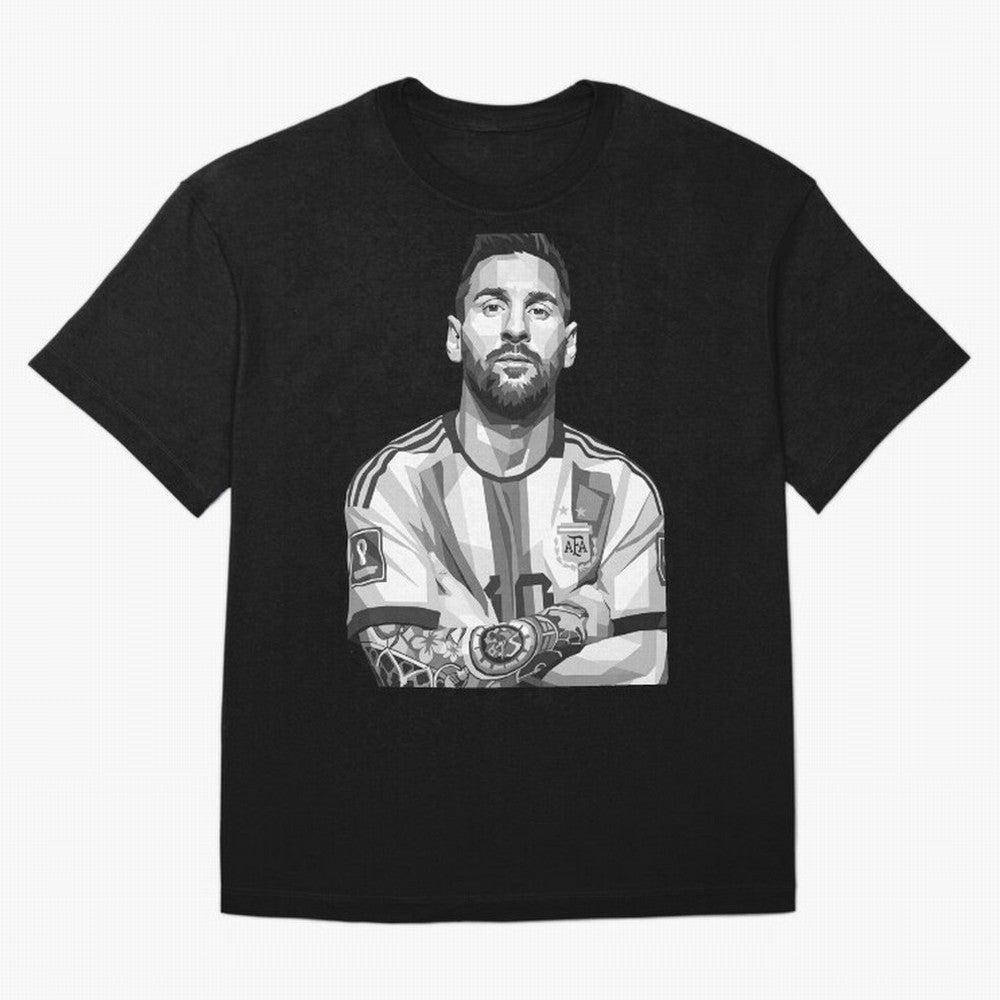 Messi grayscale Classic T-Shirt Celebrate Rivalries and Pride in the FIFA World Cup 2026 USA Canada Mexico Journey through Neymar, Haaland and Cristiano Ronaldo Highlights, Portugal Pride, Football History, Final Match Energy, Crowd Noise and Once