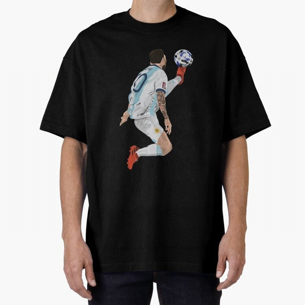 Messi - Lionel Messi Ball Classic T-Shirt Celebrate the Magic of Match Day Hype around FIFA World Cup 2026, Messi, France, Worldwide Fan Energy, Dramatic Goals, Stadium Lights and Championship Celebrations; Great for Supporters Who Love Legendary