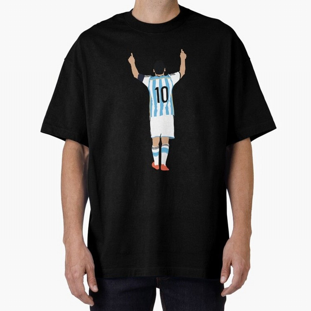 Lionel Messi, m30 Classic T-Shirt Relive Global Football Passion for FIFA World Cup 2026 USA Canada Mexico, Centered on Neymar, Haaland and Cristiano Ronaldo, Argentina, France and Brazil, Retro Football Energy, Iconic Rivalries, Trophy Chase Drama