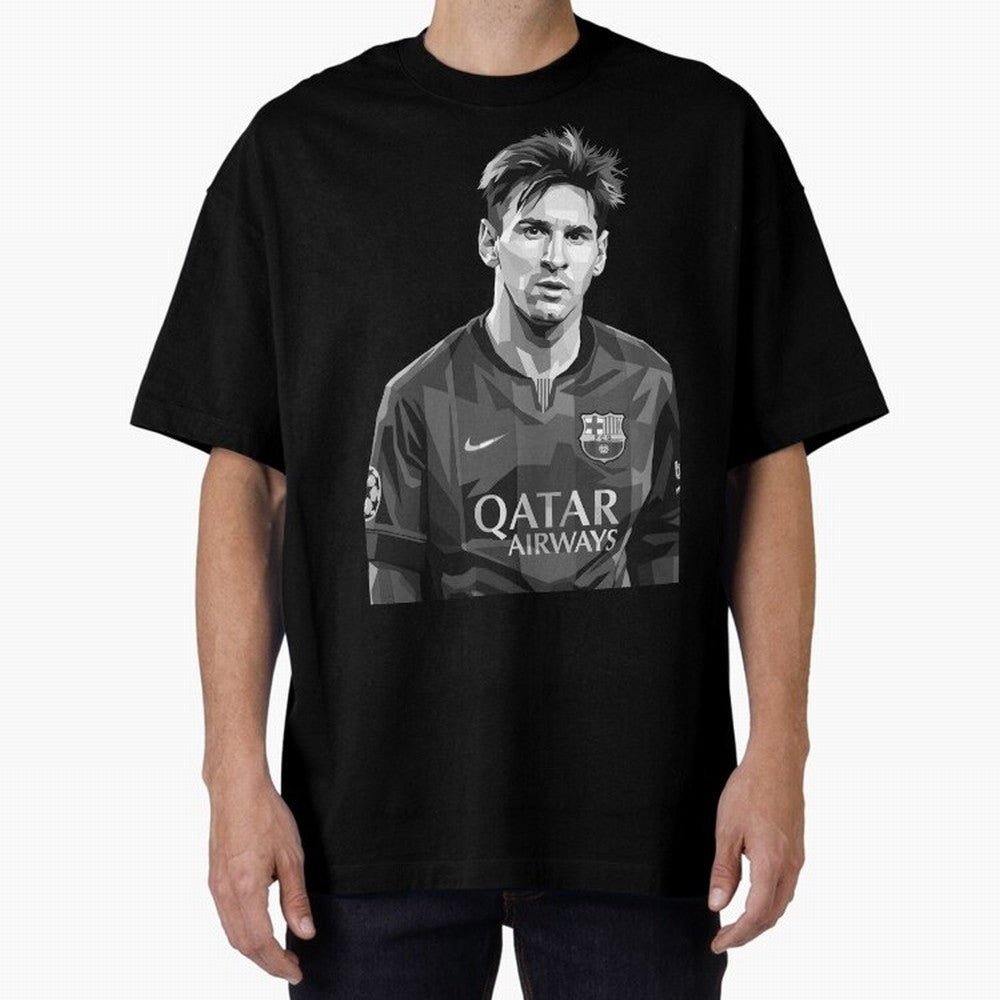 Messi grayscale Classic T-Shirt Feel Global Football Passion for FIFA World Cup 2026, Celebrating Messi, Neymar and Mbappe, Brazil, Match Day Excitement, Supporter Culture, Golden Goals and Global Football Passion; Built for Supporters Chasing