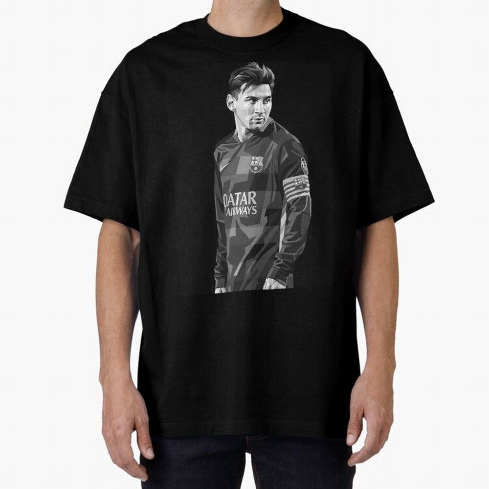 Messi grayscale Classic T-Shirt Turn Football Passion into Global Football Passion for FIFA World Cup 2026 USA Canada Mexico, Centered on Messi, CR7 and Mbappe, Brazil, Classic Soccer Heritage, Championship Pressure, Fan Loyalty and International
