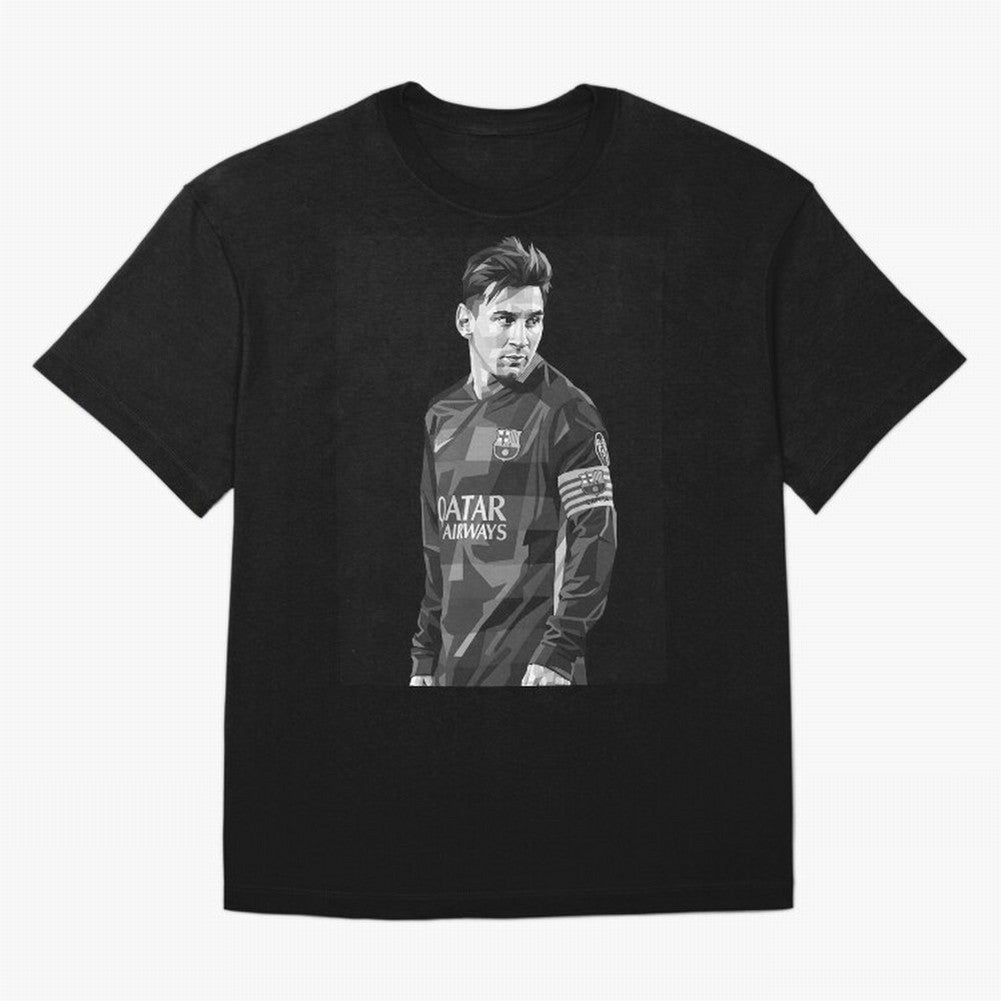 Messi grayscale Classic T-Shirt Turn Football Passion into Global Football Passion for FIFA World Cup 2026 USA Canada Mexico, Centered on Messi, CR7 and Mbappe, Brazil, Classic Soccer Heritage, Championship Pressure, Fan Loyalty and International