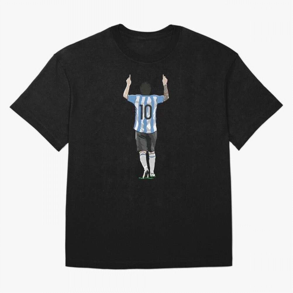 Messi 10 Argentina Classic T-Shirt Join Supporters Worldwide for the FIFA World Cup 2026 Journey through Cristiano Ronaldo Highlights, Germany Pride, Retro Football Energy, Iconic Rivalries, Trophy Chase Drama and Stadium Atmosphere; Perfect for
