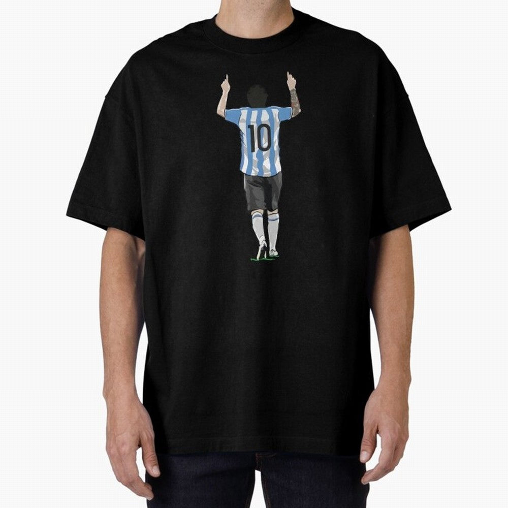 Messi 10 Argentina Classic T-Shirt Join Supporters Worldwide for the FIFA World Cup 2026 Journey through Cristiano Ronaldo Highlights, Germany Pride, Retro Football Energy, Iconic Rivalries, Trophy Chase Drama and Stadium Atmosphere; Perfect for