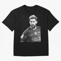 Messi grayscale Classic T-Shirt Honor Champions and Dreams in FIFA World Cup 2026 Group Stage Inspired by Messi, CR7 and Mbappe, Brazil, Portugal and Argentina Energy, Game Day Rituals, Football Legends, Country Pride and the Road to the Final;