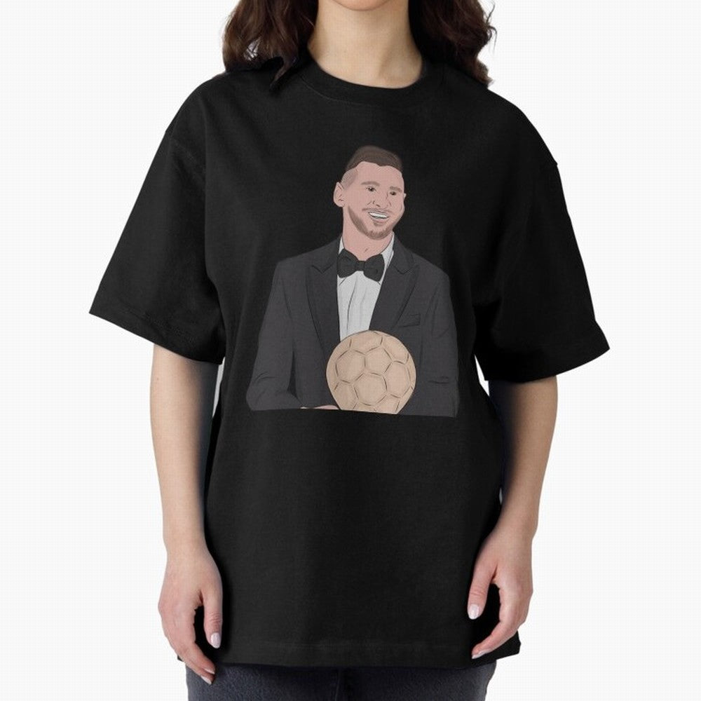 Lionel Messi 2023 Ballon d'Or Classic T-Shirt Celebrate the Stars of the FIFA World Cup 2026 Group Stage Journey through Mbappe and Neymar Highlights, Argentina, France and Brazil Pride, Tournament Hype, Historic Matchups, Family Viewing Parties
