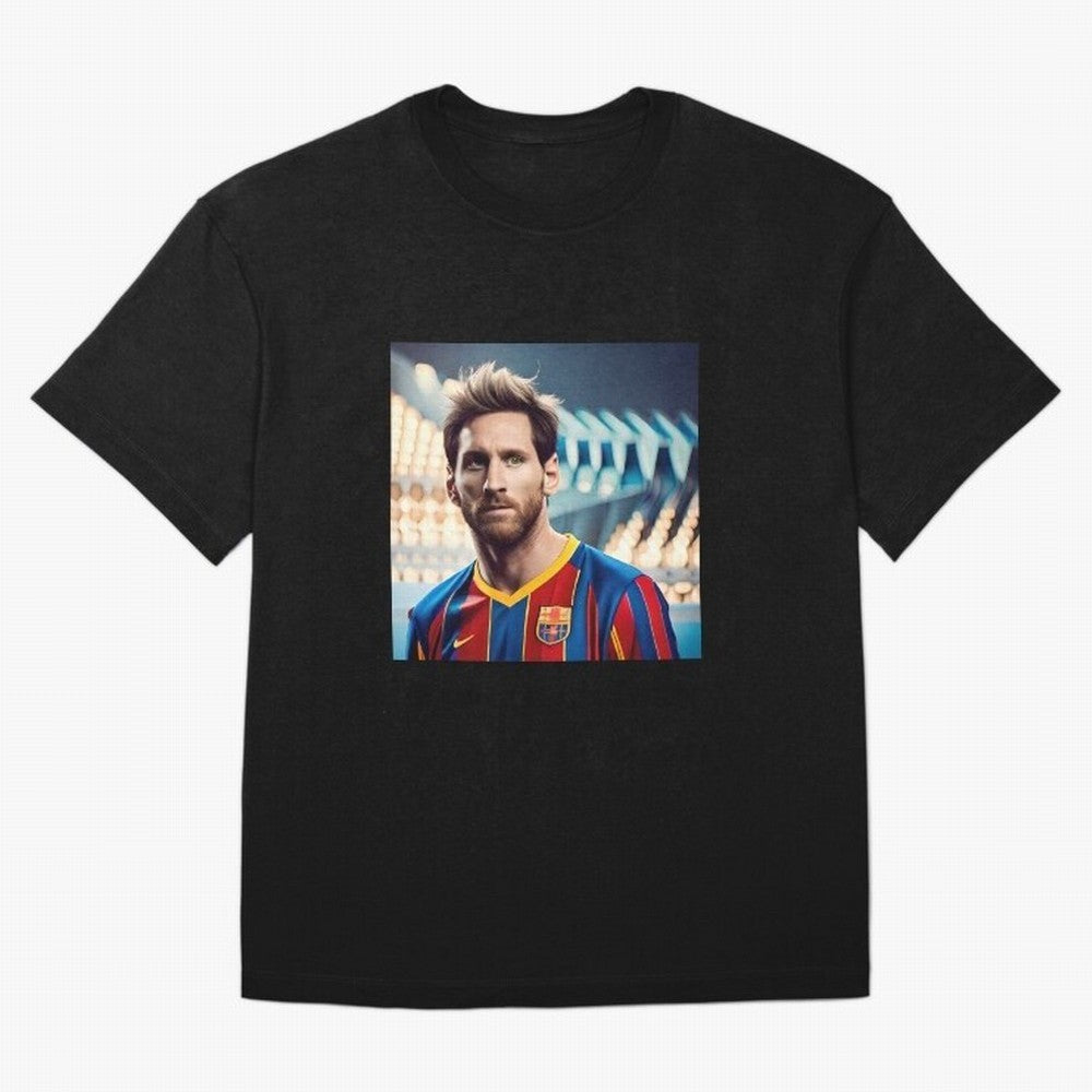 Messi Photo Realistic Paint Art Classic T-Shirt Live the Energy of FIFA World Cup 2026 Group Stage Filled with Cristiano Ronaldo, Haaland and CR7, Argentina Energy, Worldwide Fan Energy, Dramatic Goals, Stadium Lights and Championship Celebrations;