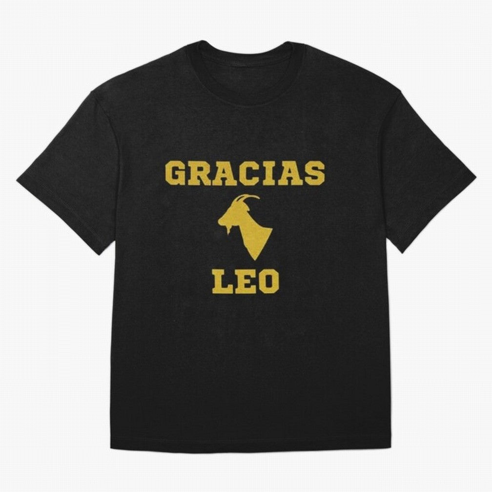 Gracias Leo| Perfect Gift For you and friends Classic T-Shirt Celebrate Global Passion for the FIFA World Cup 2026 USA Canada Mexico Journey through Neymar Highlights, Spain and Netherlands Pride, Football Festival Excitement, Trophy Ambitions,