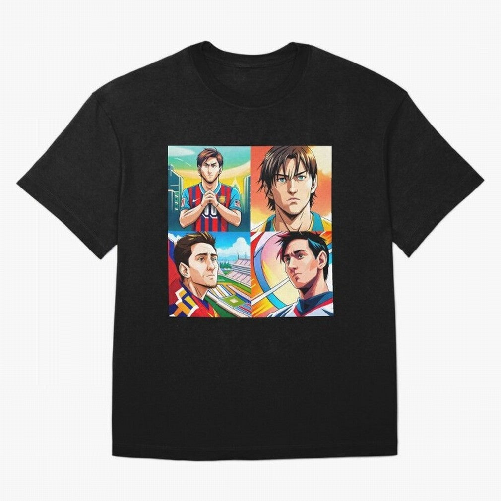 Messi Inspired Anime Art Pack Classic T-Shirt Celebrate Global Passion for FIFA World Cup 2026 USA Canada Mexico Spirit, Capturing Spain and Netherlands, Messi, Champion Mindset, Group Stage Buzz, Knockout Tension and Passionate Fan Culture;
