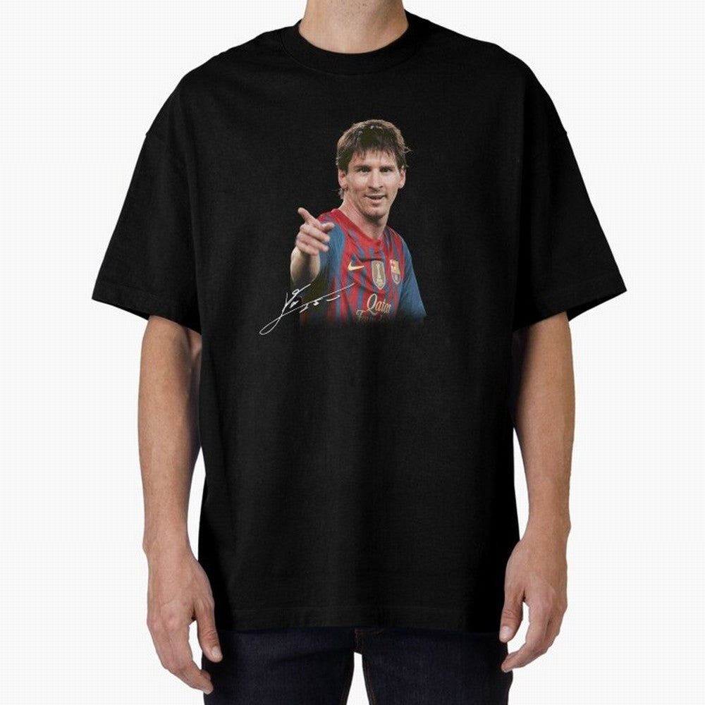Messi T-Shirt ¡ª ¡°Young Messi¡± Graphic Tee Classic T-Shirt Celebrate the FIFA World Cup 2026 Journey through Messi, CR7 and Mbappe Highlights, Germany Pride, Supporter Pride, Iconic Celebrations, Legendary Names and Global Match Day Energy;