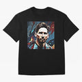 Lionel Messi art Classic T-Shirt Represent Fans Who Live for Match Day Hype around FIFA World Cup 2026 Group Stage, Messi, Germany, Goal Celebration Energy, Supporter Heritage, Football Icons and Worldwide Tournament Joy; Perfect for Fans,