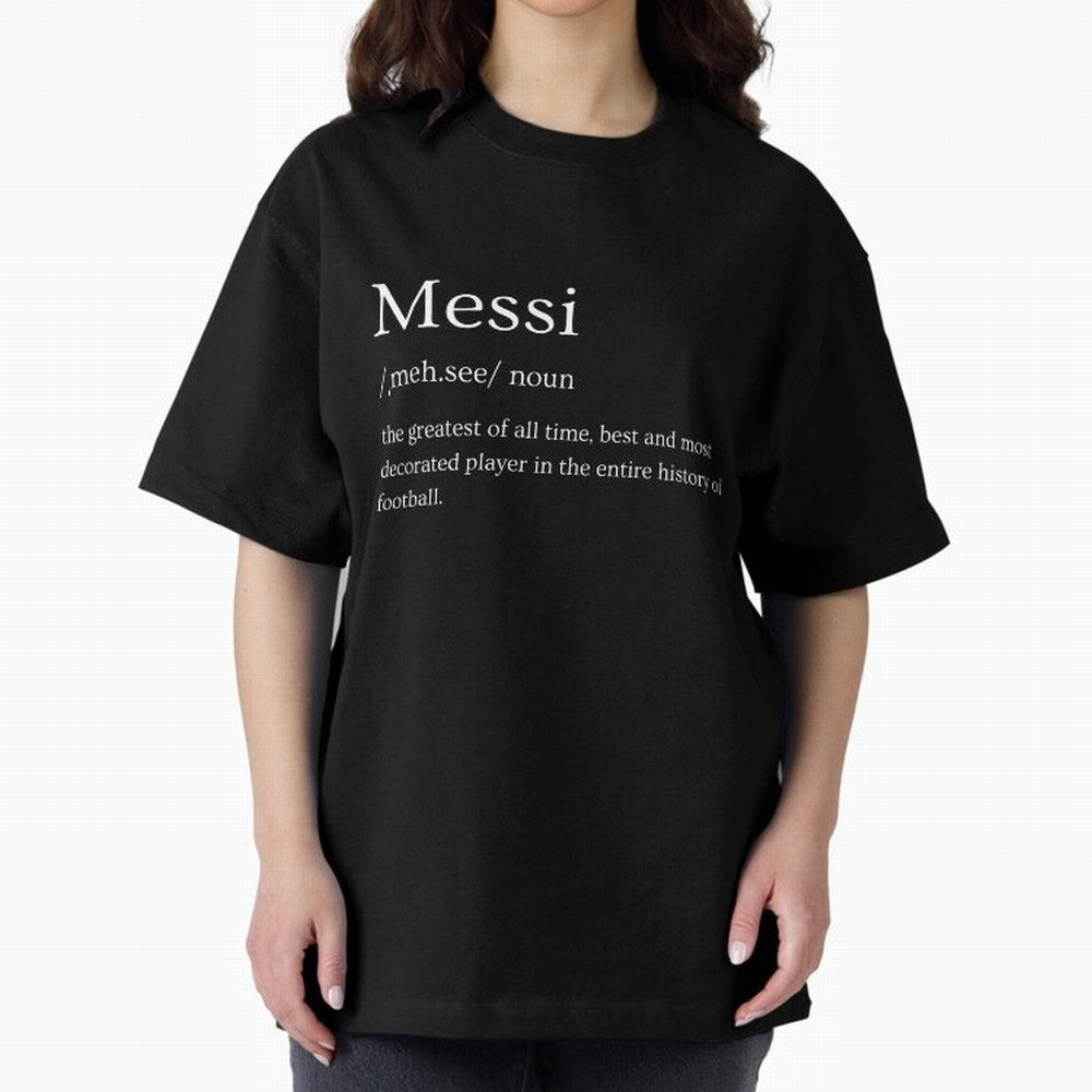 Definition of Messi Classic T-Shirt Feel the Roar of Match Day Hype around FIFA World Cup 2026 Group Stage, CR7, England and Germany, Goal Celebration Energy, Supporter Heritage, Football Icons and Worldwide Tournament Joy; Ideal for Fans Who