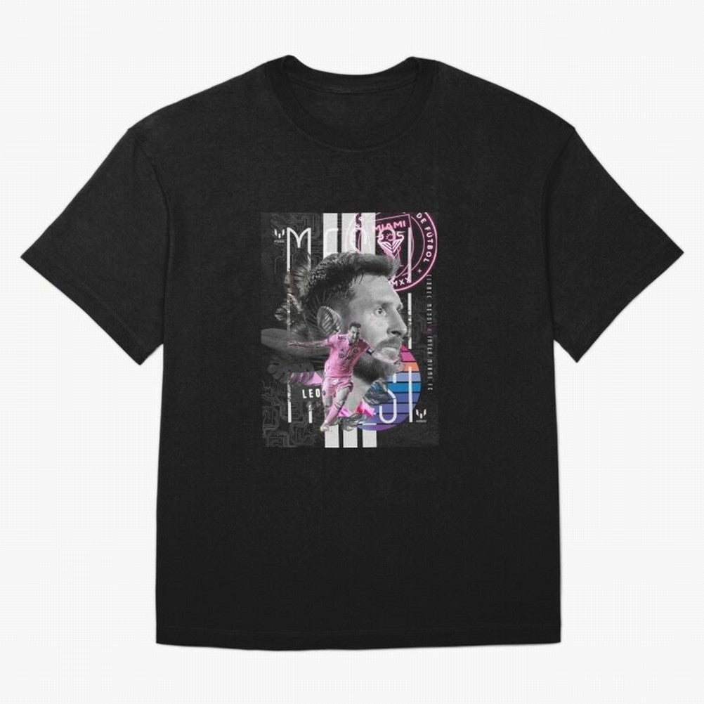 Inter Miami FC Messi Oversized T-Shirt Bring World Football Passion into Global Football Passion for FIFA World Cup 2026 USA Canada Mexico, with Haaland and Mbappe, Portugal, Football Festival Excitement, Trophy Ambitions, Country Rivalries and