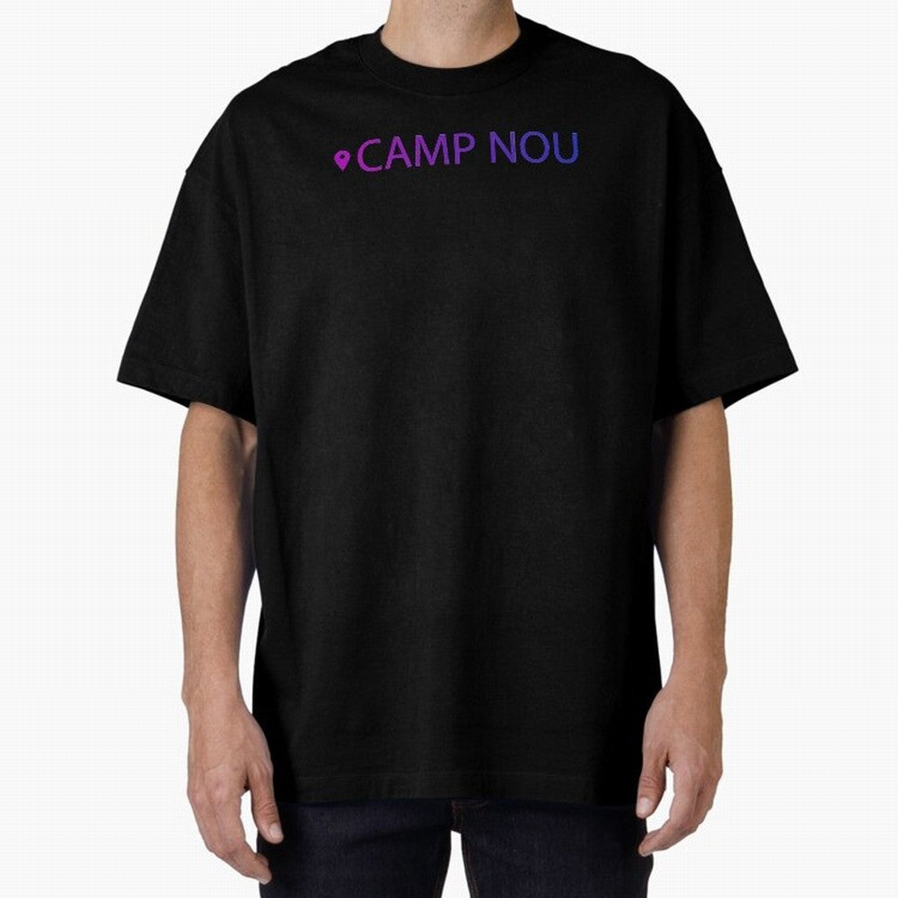 Camp Nou Barcelona Stadium Location Print Classic T-Shirt Bring Stadium Energy to FIFA World Cup 2026 Group Stage Connected to Messi, CR7 and Mbappe, Argentina, France and Brazil Energy, Champion Mindset, Group Stage Buzz, Knockout Tension and