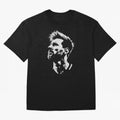 Messi Stencil Graphic poster design Classic T-Shirt Celebrate the Road through FIFA World Cup 2026 USA Canada Mexico Capturing CR7 and Messi, Argentina and Brazil Energy, Football History, Final Match Energy, Crowd Noise and Once in a Lifetime