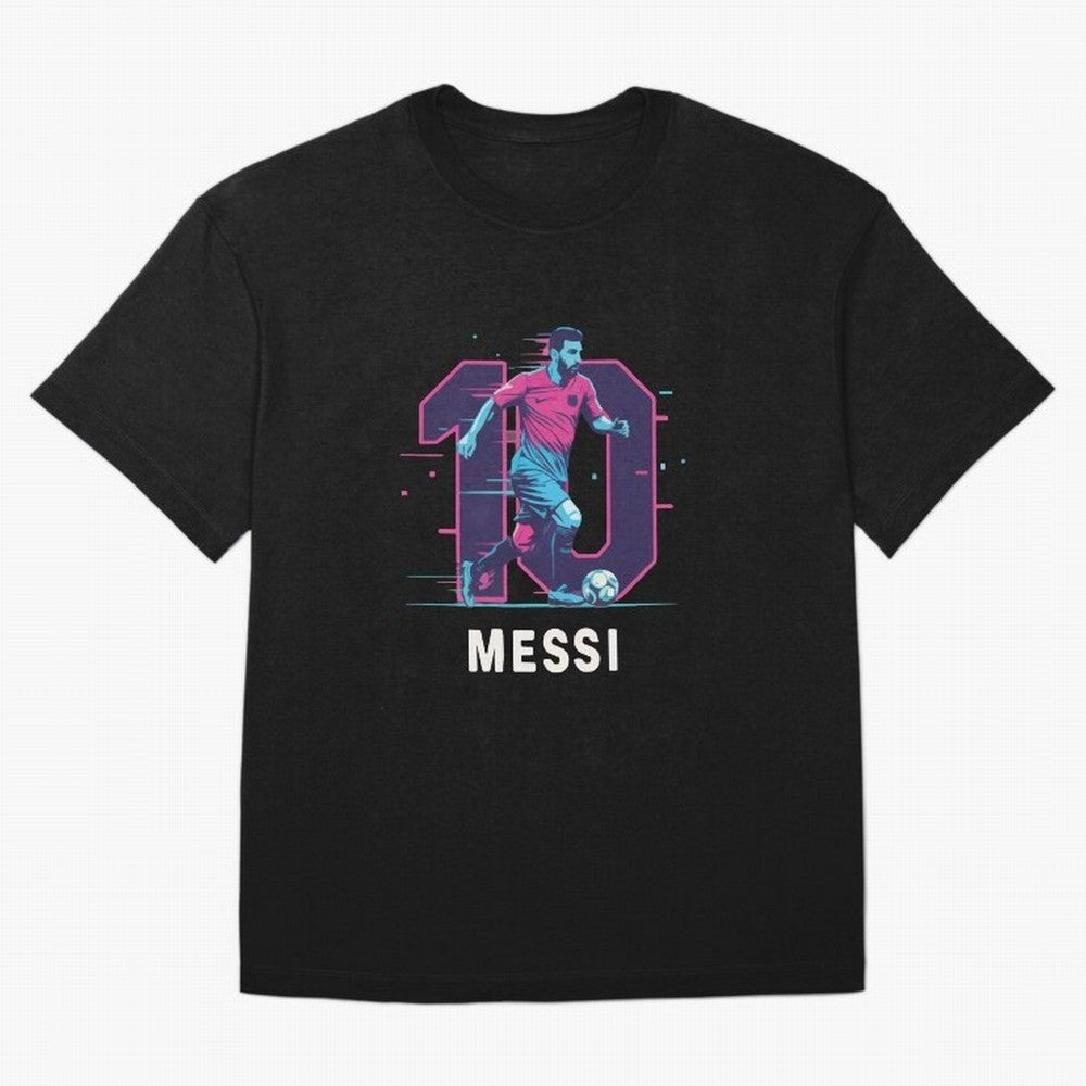 Messi 10 GOAT Oversized T-Shirt Feel the Heartbeat of FIFA World Cup 2026 Group Stage Spirit, Highlighting Argentina and Brazil, CR7, Sports Nostalgia, International Competition, Famous Players and Unforgettable Victories; Perfect for People Who