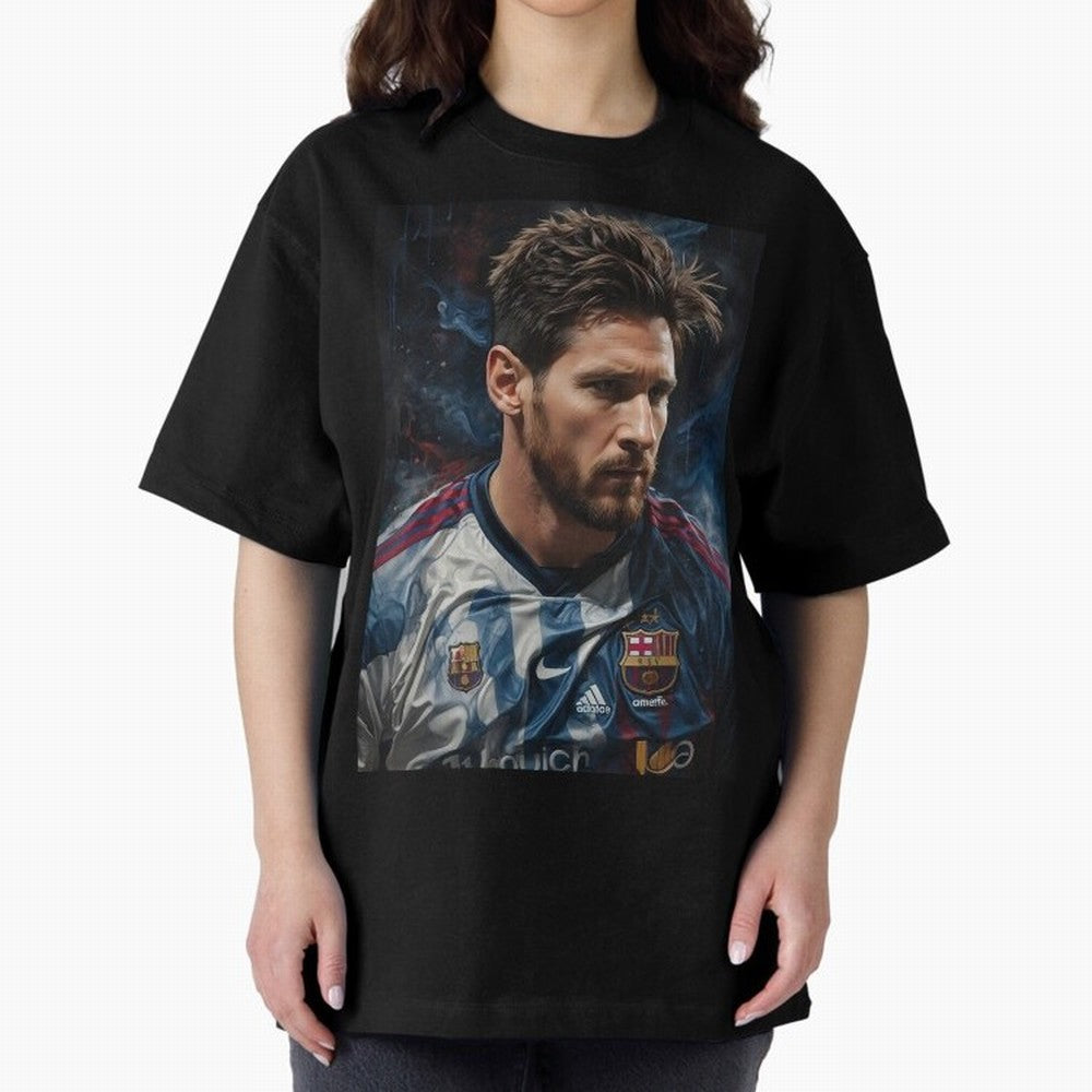 Argentina World Champs Messi Number Oversized T-Shirt Relive Legendary Nights from the FIFA World Cup 2026 Group Stage Journey through Messi, Neymar and Mbappe Highlights, Brazil, Portugal and Argentina Pride, Goal Celebration Energy, Supporter