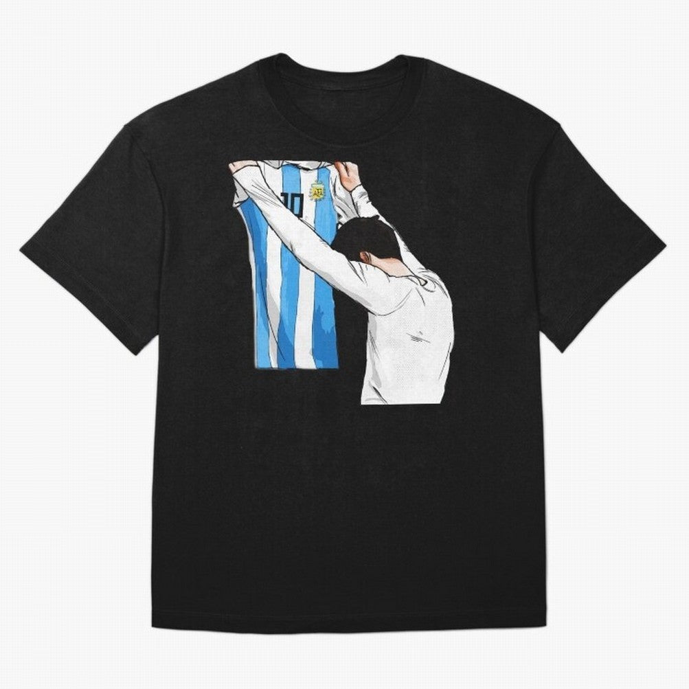 Argentina World Champs Messi Number Classic T-Shirt Make Your Look Match the FIFA World Cup 2026 Journey through CR7 Highlights, Brazil Pride, Champion Mindset, Group Stage Buzz, Knockout Tension and Passionate Fan Culture; Ideal for Fans Who