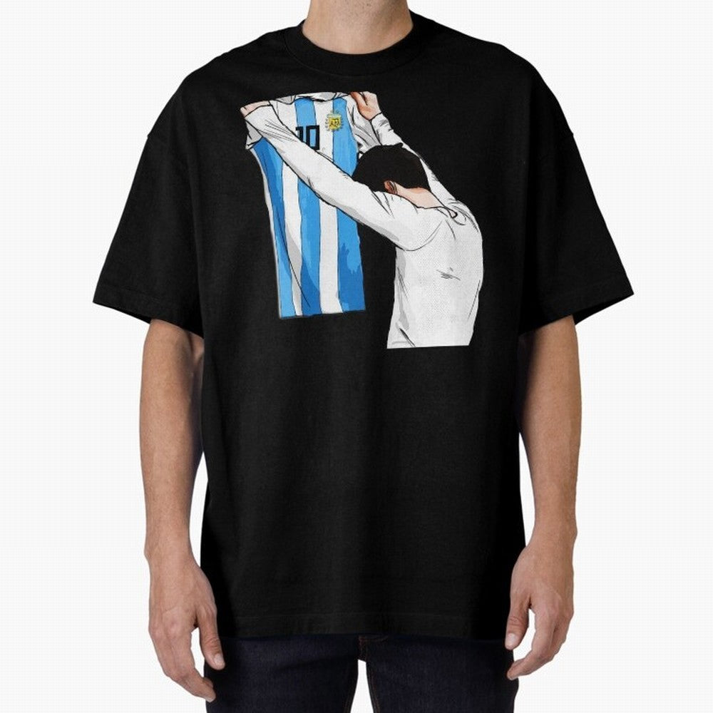 Argentina World Champs Messi Number Classic T-Shirt Make Your Look Match the FIFA World Cup 2026 Journey through CR7 Highlights, Brazil Pride, Champion Mindset, Group Stage Buzz, Knockout Tension and Passionate Fan Culture; Ideal for Fans Who