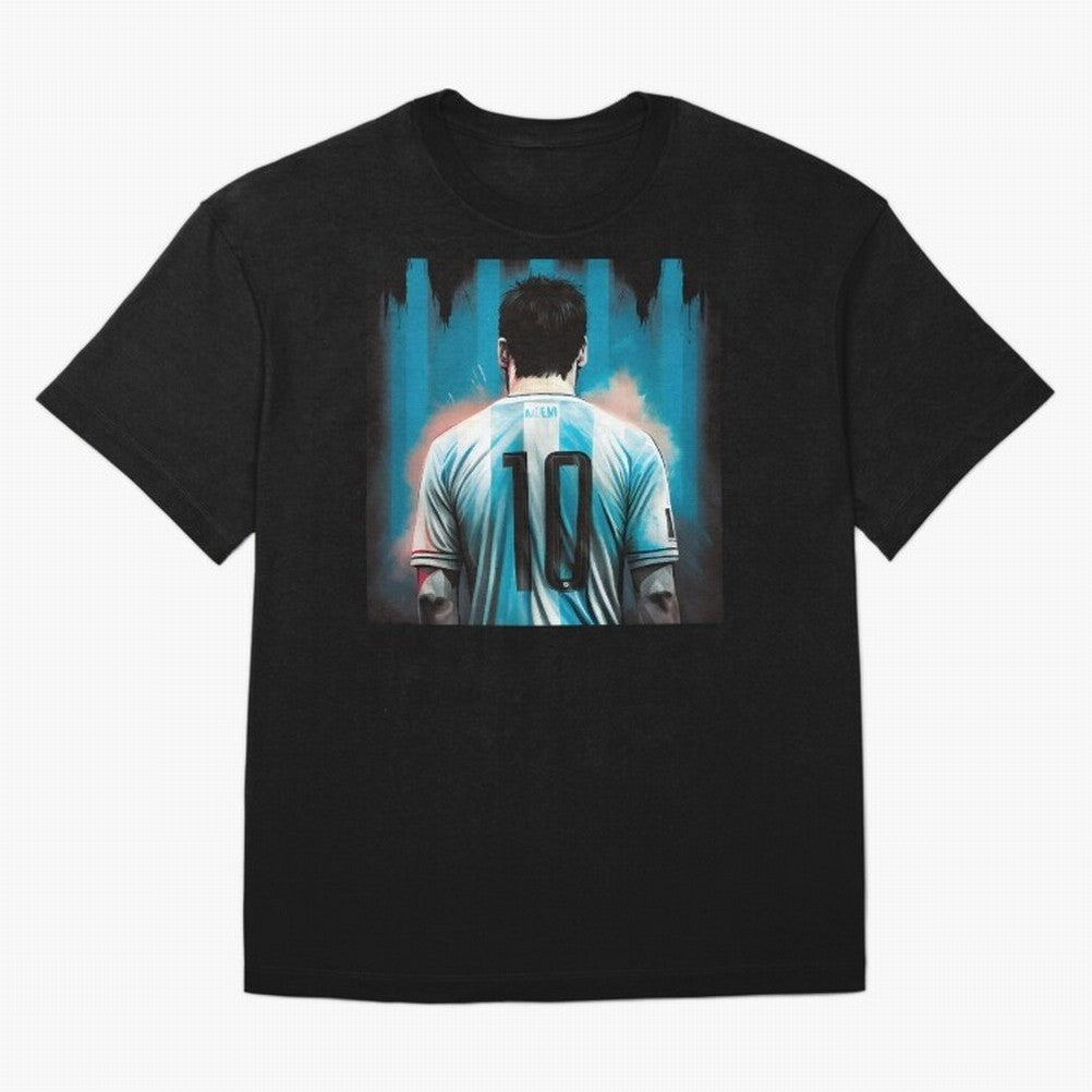Argentina World Champs Messi Number Classic T-Shirt Stand Out with Spirit from FIFA World Cup 2026 USA Canada Mexico Spirit, Inspired by Argentina, Neymar, Championship Spirit, Famous Goals, Roaring Crowds and International Football Unity; Perfect