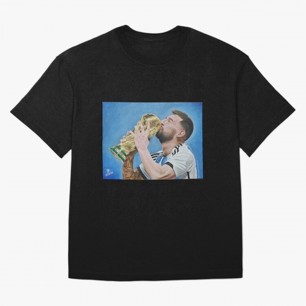 Lionel Messi Oversized T-Shirt Bring World Football Passion into Global Football Passion for FIFA World Cup 2026 USA Canada Mexico, Capturing Cristiano Ronaldo, England and Germany, Stadium Memories, Football Loyalty, International Chants and