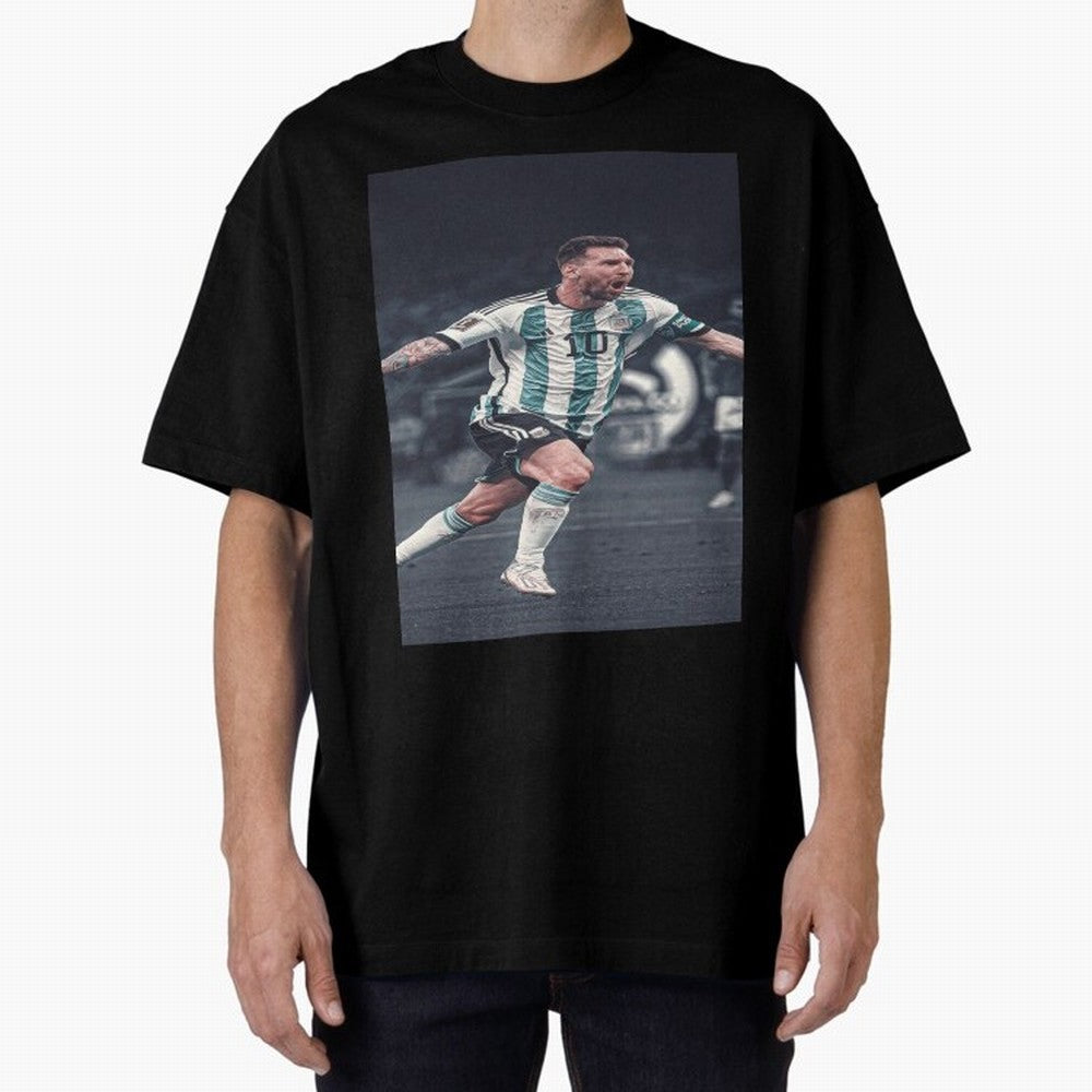Lionel Messi Essential T-Shirt Celebrate Soccer Greatness during Match Day Hype around FIFA World Cup 2026 USA Canada Mexico, Messi, Neymar and Mbappe, Brazil, Portugal and Argentina, Classic Soccer Heritage, Championship Pressure, Fan Loyalty and