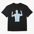 lionel Oversized T-Shirt Follow Every Goal of FIFA World Cup 2026 USA Canada Mexico for Fans of Neymar and Spain, Bringing Retro Football Energy, Iconic Rivalries, Trophy Chase Drama and Stadium Atmosphere; Great for Watch Parties, Sports Bars,