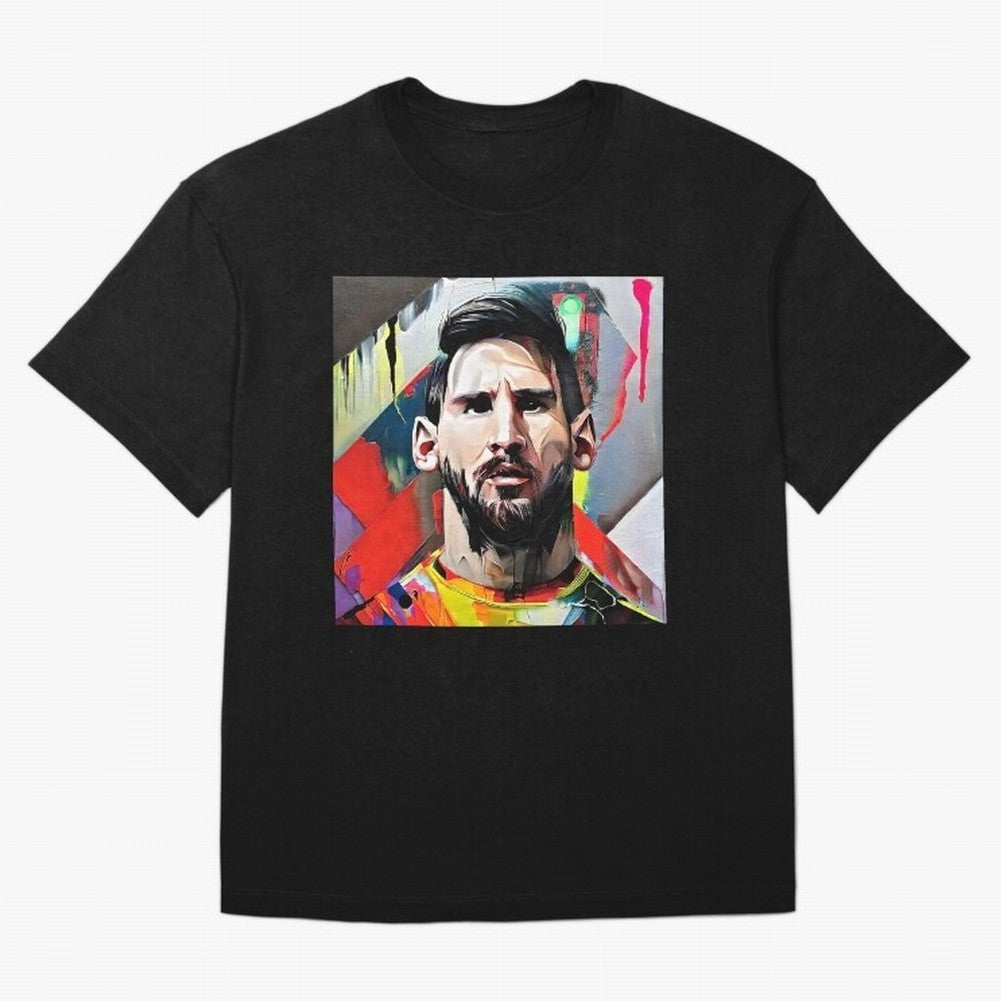 Billboard with Messi Boxy T-Shirt Celebrate Supporters United by FIFA World Cup 2026 USA Canada Mexico Highlighting Mbappe and Neymar, Argentina Energy, Game Day Rituals, Football Legends, Country Pride and the Road to the Final; Ideal for Football