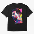 The King Leo Messi Legend Oversized T-Shirt Celebrate Every Goal in Global Football Passion for FIFA World Cup 2026, Celebrating Mbappe and Neymar, Germany, Game Day Rituals, Football Legends, Country Pride and the Road to the Final; Great for