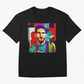 digital image of Messi Oversized T-Shirt Make the Season About Match Day Hype around FIFA World Cup 2026, Messi, Portugal, Match Day Excitement, Supporter Culture, Golden Goals and Global Football Passion; Perfect for Supporters Who Want Bold