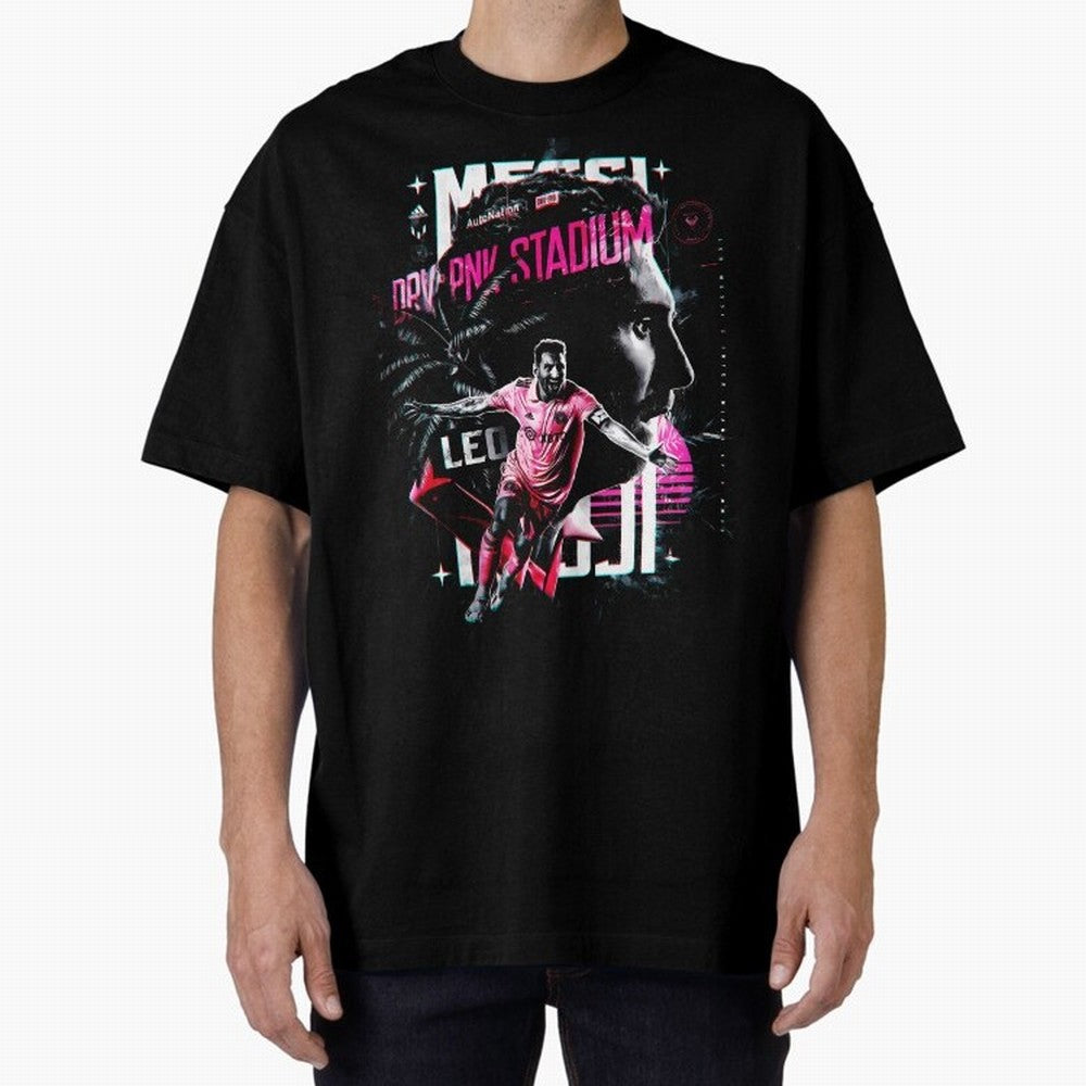 The King Leo Messi Legend Oversized T-Shirt Back Your Heroes with the FIFA World Cup 2026 Group Stage Journey through Cristiano Ronaldo Highlights, France and Portugal Pride, Fan Favorite Moments, National Team Passion, Big Match Drama and Soccer