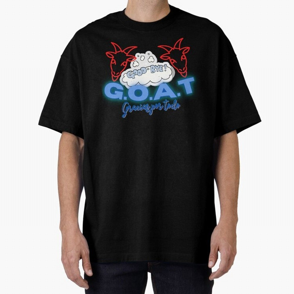 Lionel Messi THANKS GOAT Shirt Oversized T-Shirt Make Your Look Match Global Football Passion for FIFA World Cup 2026 Group Stage, Built around Haaland, Germany, Supporter Pride, Iconic Celebrations, Legendary Names and Global Match Day Energy;