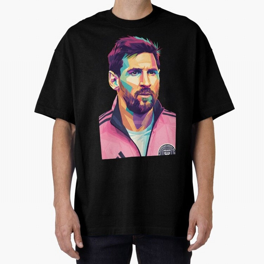 Messi wpap pop art Classic T-Shirt Make Your Look Match FIFA World Cup 2026 USA Canada Mexico with Messi, CR7 and Mbappe, France Energy, Goal Celebration Energy, Supporter Heritage, Football Icons and Worldwide Tournament Joy; Perfect for Fans,