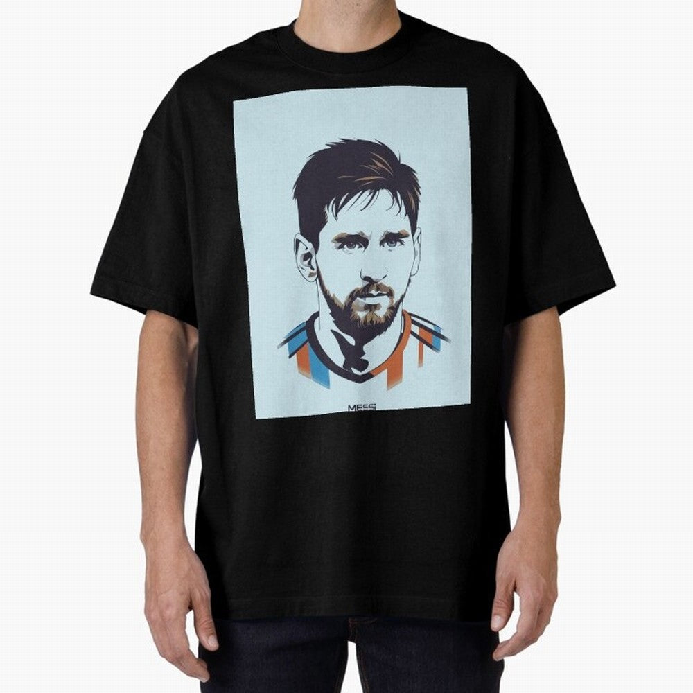 Messi Pop Art Portrait Classic T-Shirt Make the Season About the FIFA World Cup 2026 Journey through Cristiano Ronaldo, Haaland and CR7 Highlights, England, France and Netherlands Pride, Fan Favorite Moments, National Team Passion, Big Match Drama