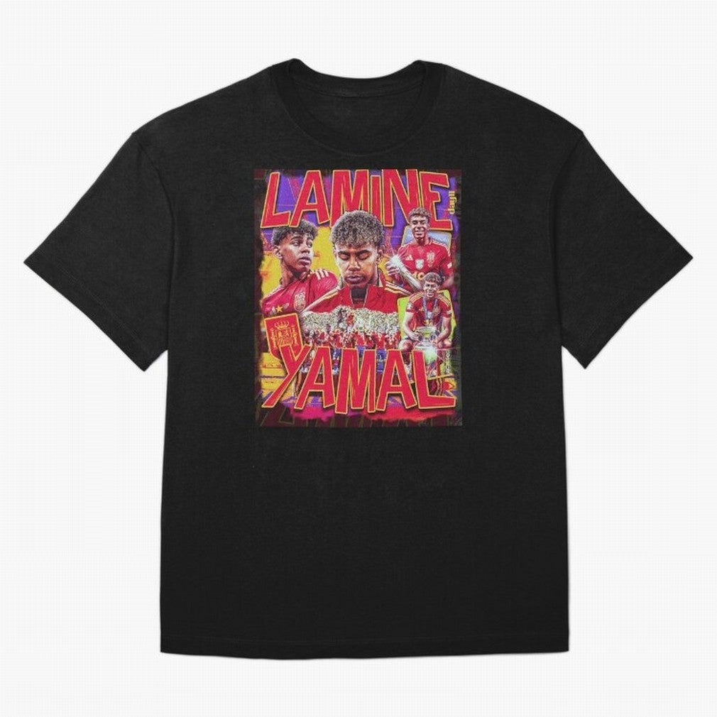 Lamine Yamal Classic T-Shirt Honor Champions and Dreams in the FIFA World Cup 2026 Group Stage Journey through Messi, CR7 and Mbappe Highlights, Germany Pride, Classic Soccer Heritage, Championship Pressure, Fan Loyalty and International Pride;