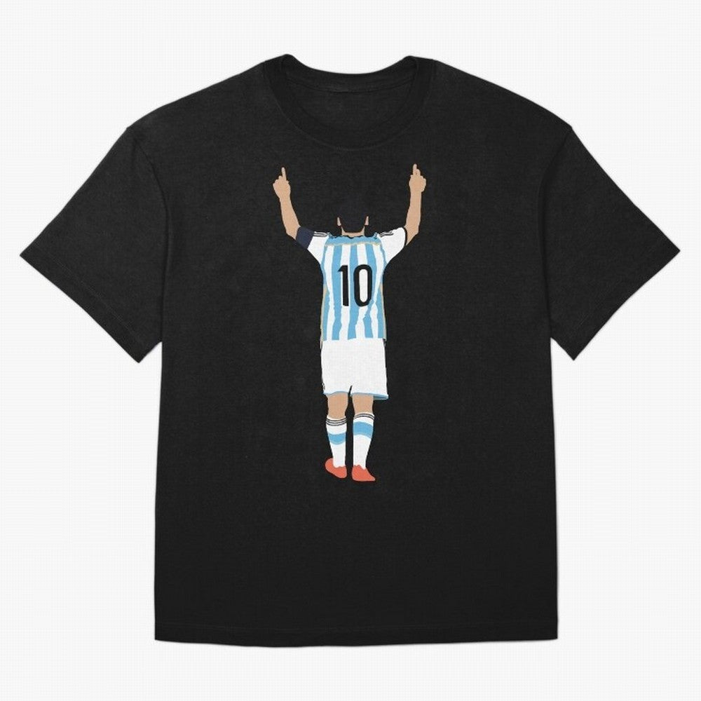 Messi Pop Art Portrait Classic T-Shirt Bring Supporter Culture to FIFA World Cup 2026 Group Stage for Fans of Cristiano Ronaldo and France and Portugal, Bringing Stadium Chants, National Pride, Trophy Dreams and Unforgettable Football Memories;