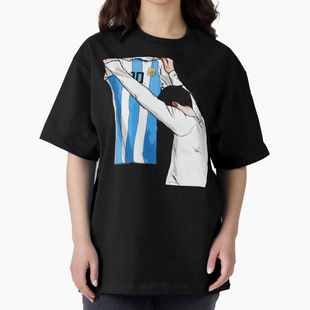 Messi The GOAT Classic T-Shirt Celebrate Supporters United by Global Football Passion for FIFA World Cup 2026 USA Canada Mexico, Filled with Cristiano Ronaldo, Haaland and CR7, England, France and Netherlands, Vintage Soccer Flavor, Modern Football