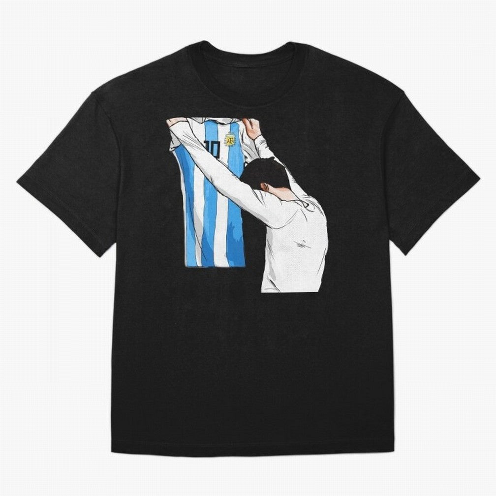 Messi The GOAT Classic T-Shirt Celebrate Supporters United by Global Football Passion for FIFA World Cup 2026 USA Canada Mexico, Filled with Cristiano Ronaldo, Haaland and CR7, England, France and Netherlands, Vintage Soccer Flavor, Modern Football