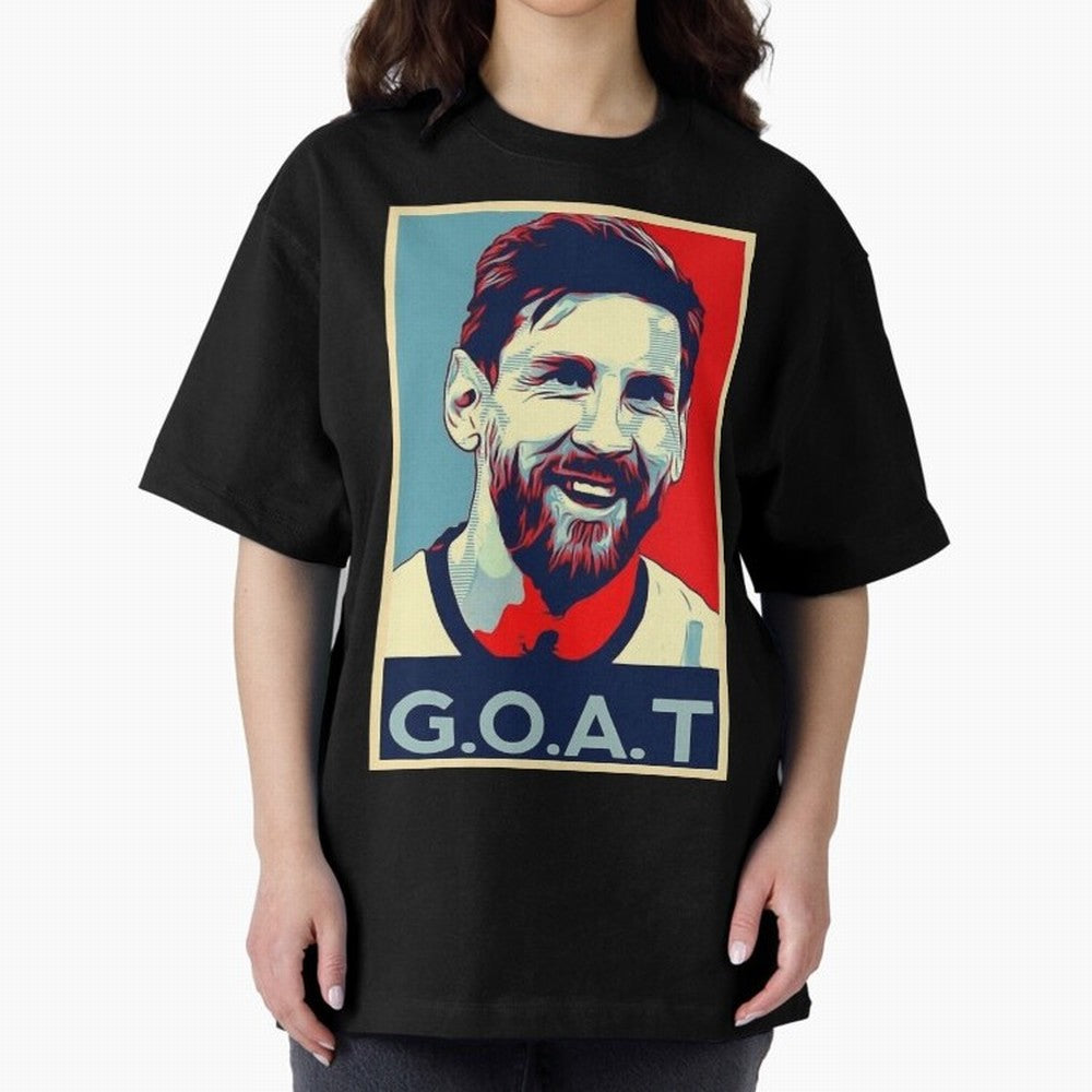 Messi Pop Art Portrait Classic T-Shirt Show Passion for the Stars of FIFA World Cup 2026 Group Stage Celebrating CR7, Argentina Energy, Worldwide Fan Energy, Dramatic Goals, Stadium Lights and Championship Celebrations; Ideal for Fans Who Follow