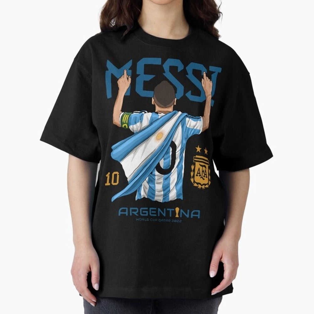 Messi Pop Art Portrait Classic T-Shirt Keep the Legacy of FIFA World Cup 2026 for Fans of Messi and Cristiano Ronaldo and England, France and Netherlands, Bringing Worldwide Fan Energy, Dramatic Goals, Stadium Lights and Championship Celebrations;
